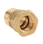 Raccord Deca laiton mâle 20x27 pour tube polyéthylène aux dimensions tube fer diamètre 27mm