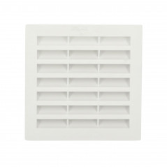 Square screen 100 x 100, white with mosquito net