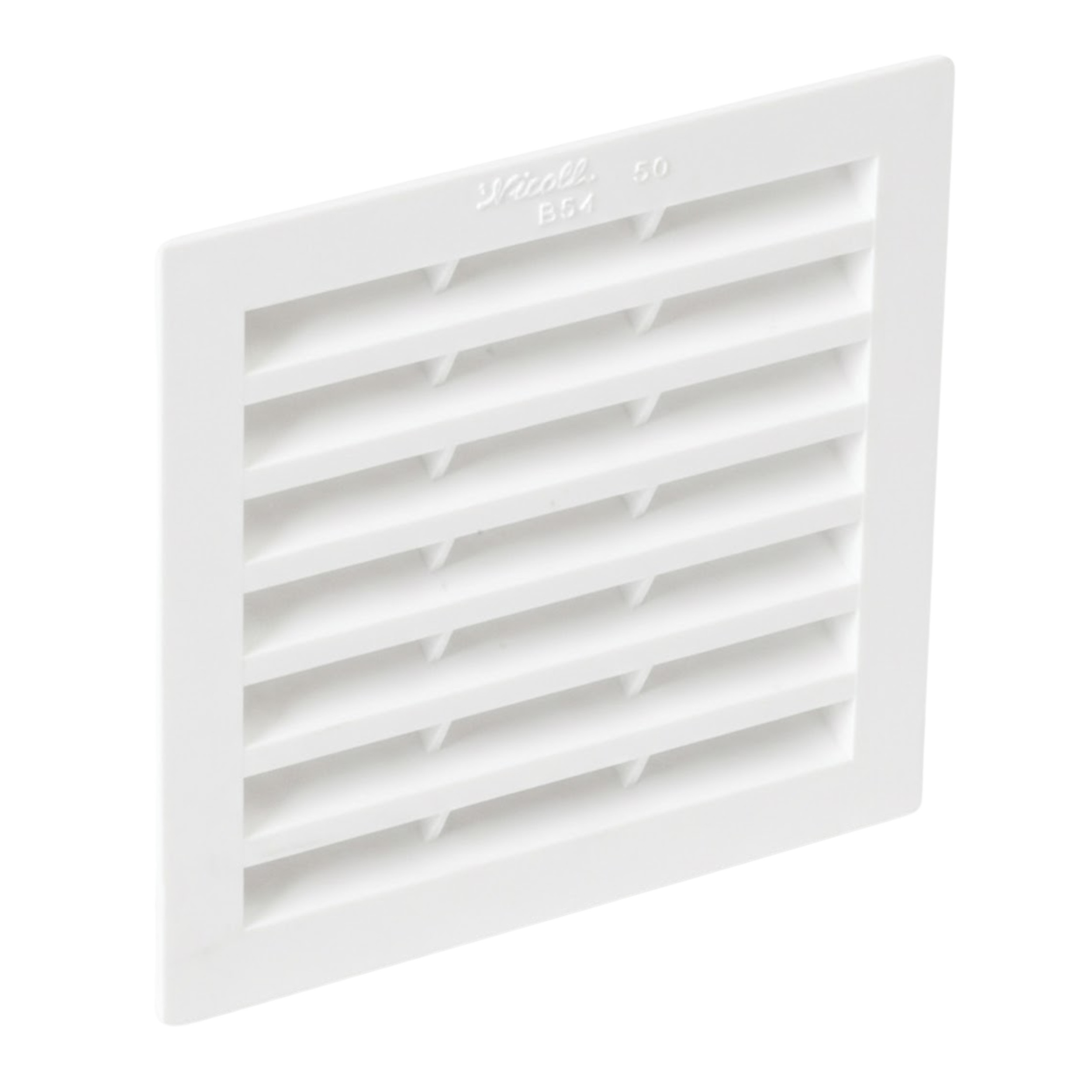 Square screen 100 x 100, white with mosquito net