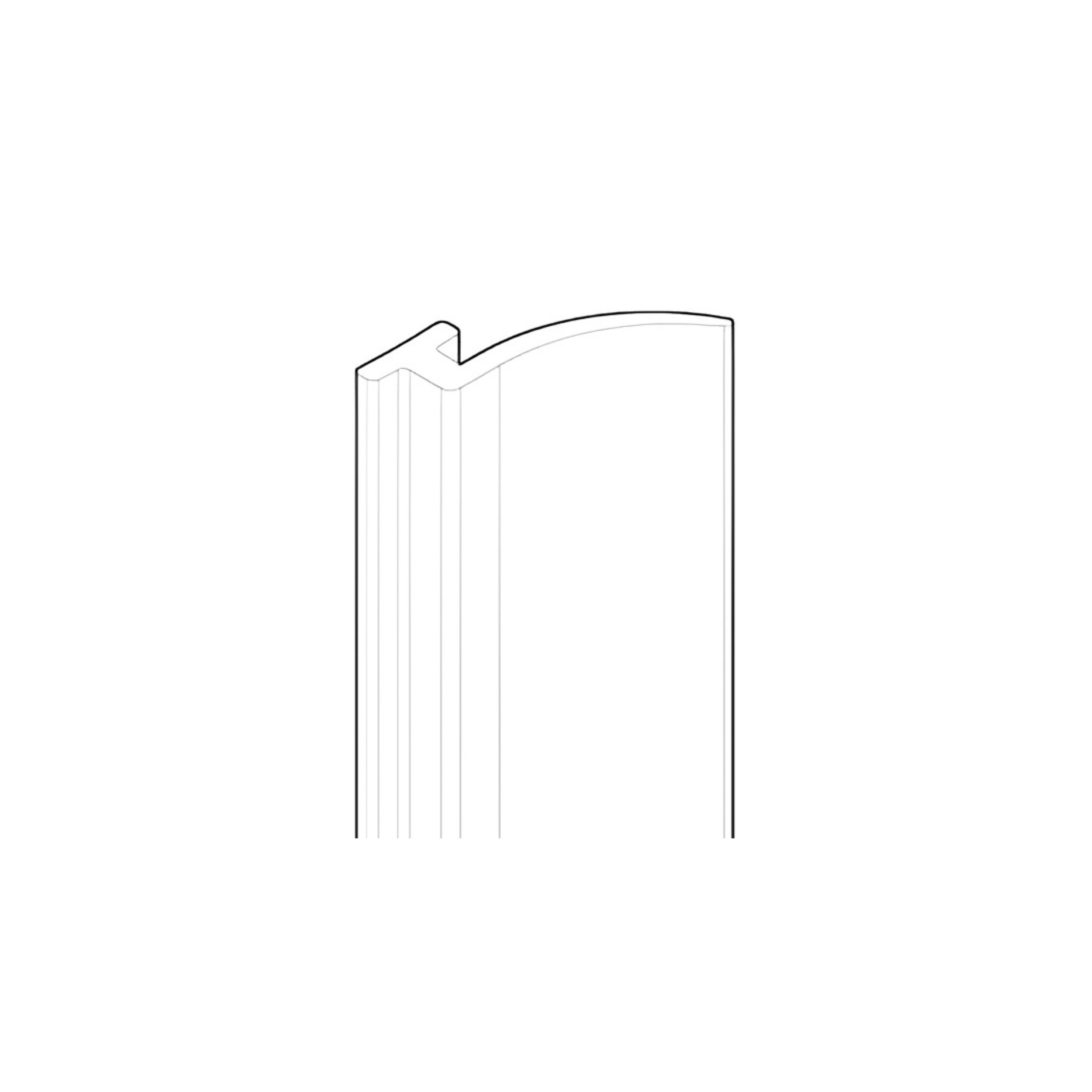 Joint vertical de porte de douche pour cabine ELYSIUM SUN