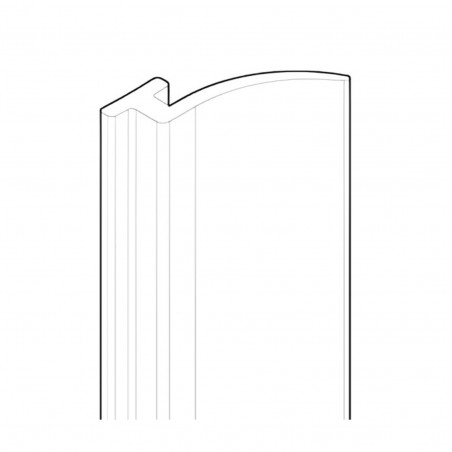 Joint vertical de porte de douche pour cabine ELYSIUM SUN