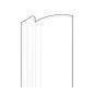 Joint vertical de porte de douche pour cabine ELYSIUM SUN Joint vertical de porte de douche pour cabine ELYSIUM SUN