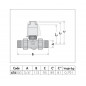 Vanne de zone 2 voies 3/4" 676050 Vanne de zone 2 voies 3/4" 676050