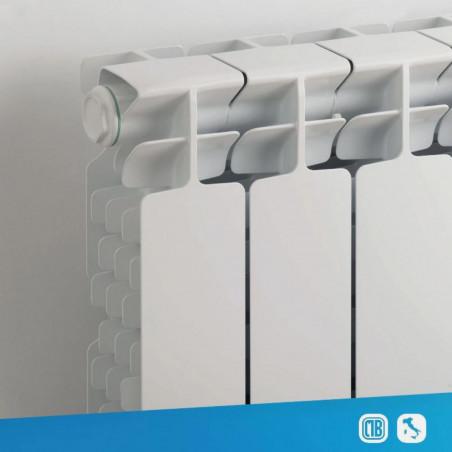 Supports muraux acier à visser avec caches GLOBAL 60210262