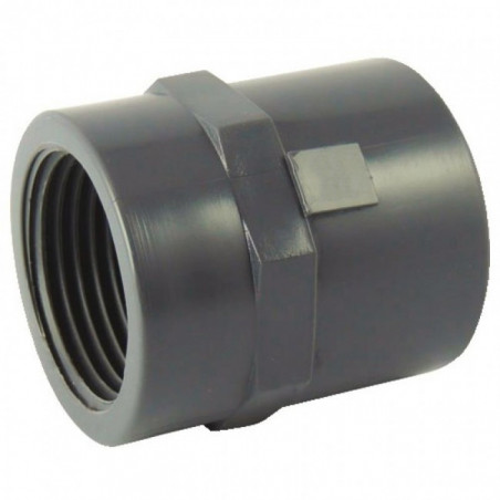 PVC drukfitting om te lijmen Vrouwelijk 20mm met draad Vrouwelijk in 15x21 CODITAL