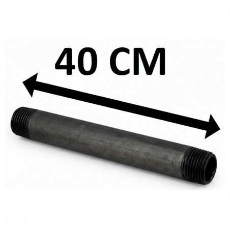 CARRETE DE ACERO NEGRO 40 CM 26X34