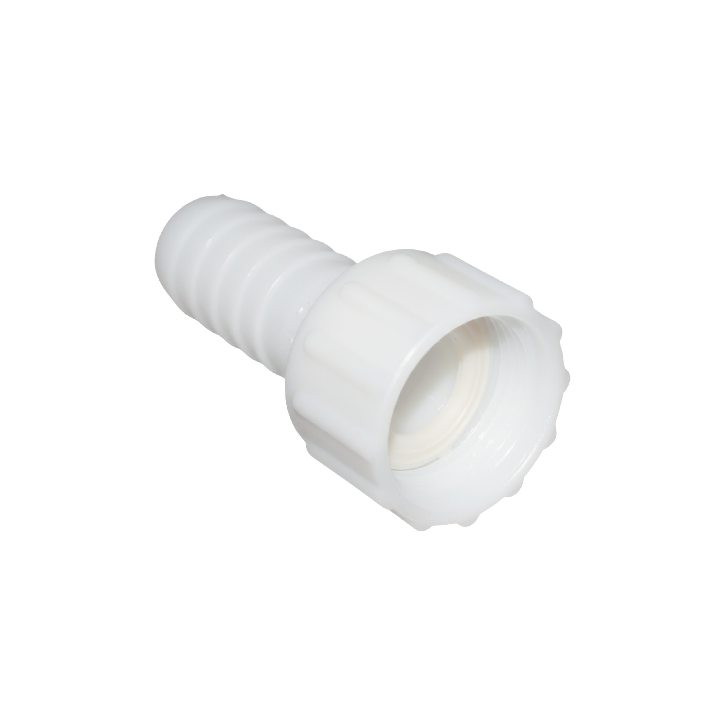 Polyamid-Rohrverbindung mit freiem Muttergewinde 20x27 für 19 mm Schlauch CODITAL 55062019