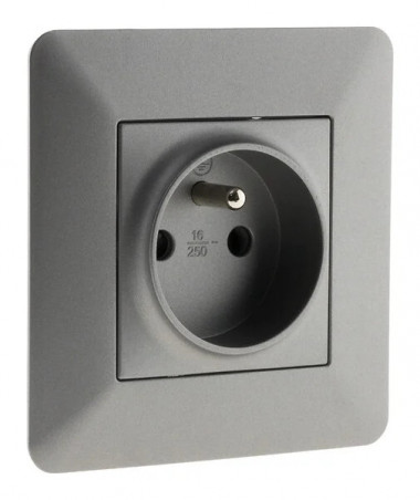 PRISE 2 POLES + TERRE ENCASTRABLE MODELE ARTEZO 135728