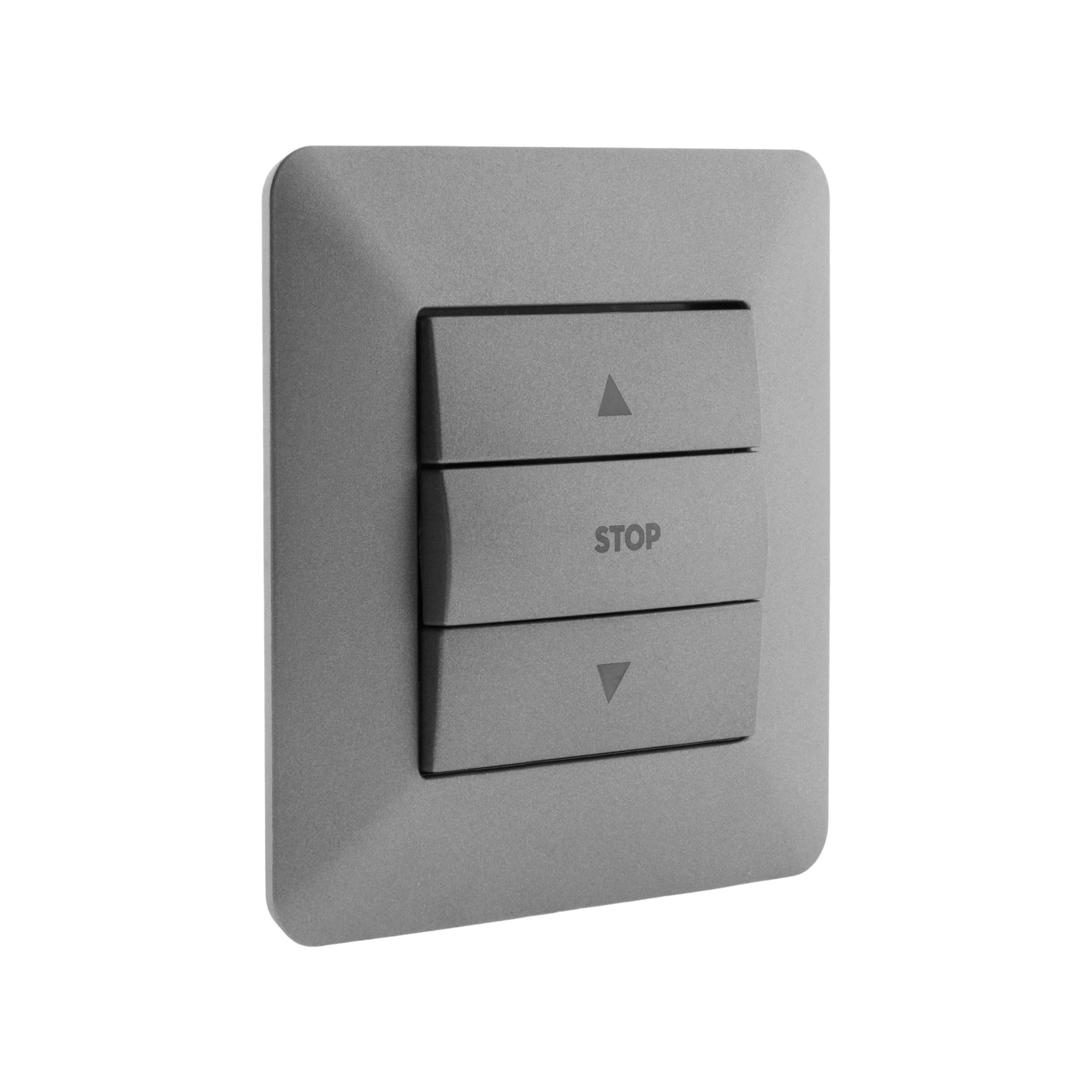 Commande volet roulant encastrable ZENITECH modèle ARTEZO Tiitanium