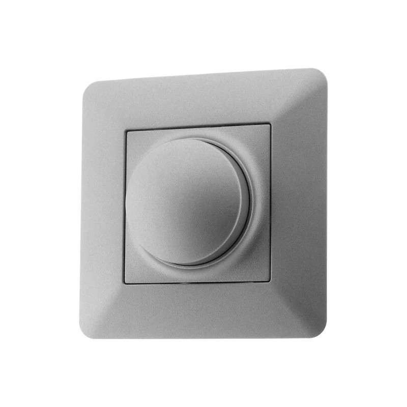 Variateur rotatif encastrable ZENITECH modèle ARTEZO Titanium