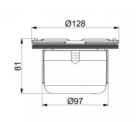 Piège à eau TYR pour siphon de sol tarkett sommer brage