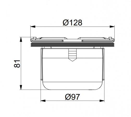 Piège à eau TYR pour siphon de sol tarkett sommer brage