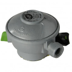 Regolatore di pressione del butano Attacco rapido diametro 27 mm, M20x150 con nipplo, 1,3 kg/h