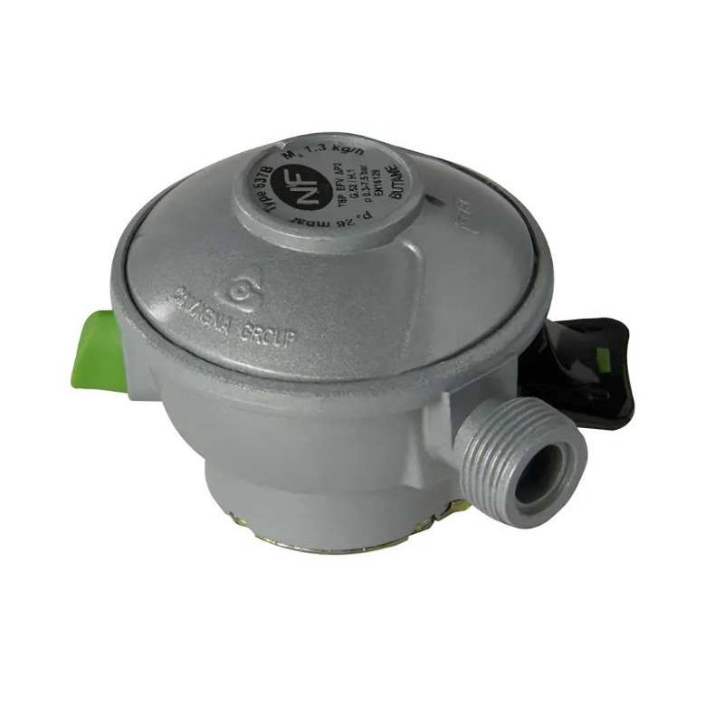 Détendeur Butane Quick-On NF connexion diam 27 / M20x150, 1,3kg/h