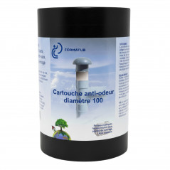 CARTOUCHE ANTI-ODEUR POUR SYSTEMES D'ASSAINISSEMENT