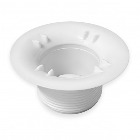 Plateau de serrage bonde de douche NICOLL TB60, diamètre 80 mm, hauteur 40 mm 9832181 - Image 1/5