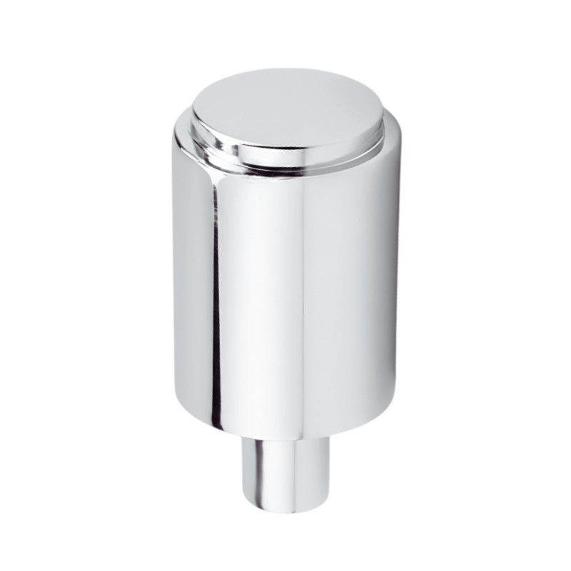 Bouton tirette de commande vidage évier NICOLL 532T, M6, laiton chromé, 45 x 25 mm Bouton tirette de commande vidage évier NICOLL 532T, M6, laiton chromé, 45 x 25 mm