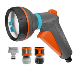 Pistolet d'arrosage GARDENA multi-applications Classic avec nécessaire de base