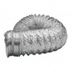 Gaine Alu souple diamètre 125mm longueur 10m AUTOGYRE