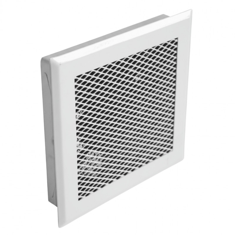 Grille soufflante motorisée mono-bouche 75m3/h, blanc Grille soufflante motorisée mono-bouche 75m3/h, blanc