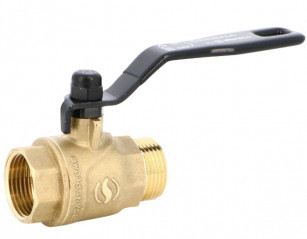 SFERACO brass ball valve male female in 2027 black lever lead-free 571005S