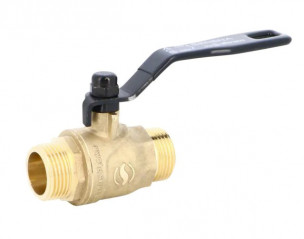 VANNE MALE MALE 33X42 LEVIER NOIR - SANS PLOMB 566007S