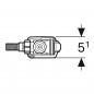 Robinet flotteur GEBERIT type 333 alimentation latérale 3/8" pour réservoir apparent