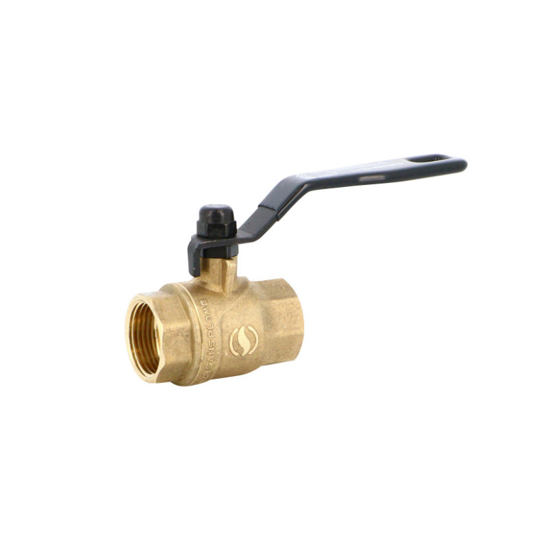 Vanne à sphère SFERACO femelle femelle en 33x42 sans plomb levier noir