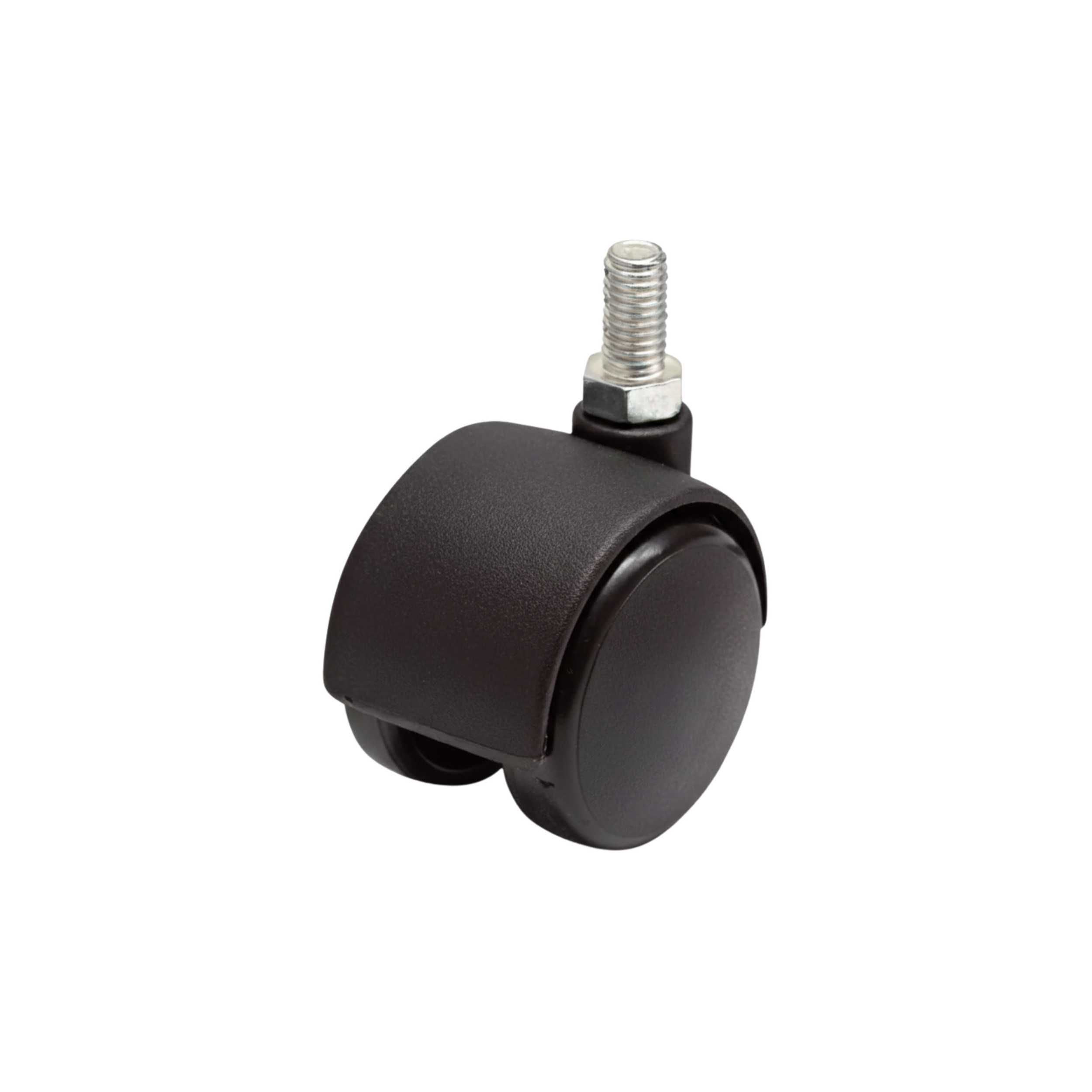 Roulette TWINY D. 40 mm à tige fileté M8x12 mm, hauteur 50 mm CIME 59477