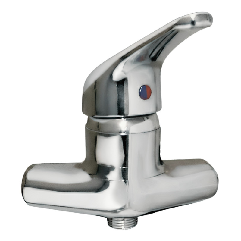 Mitigeur de douche ou évier entraxe 6 à 8 cm, 15x21, laiton chromé