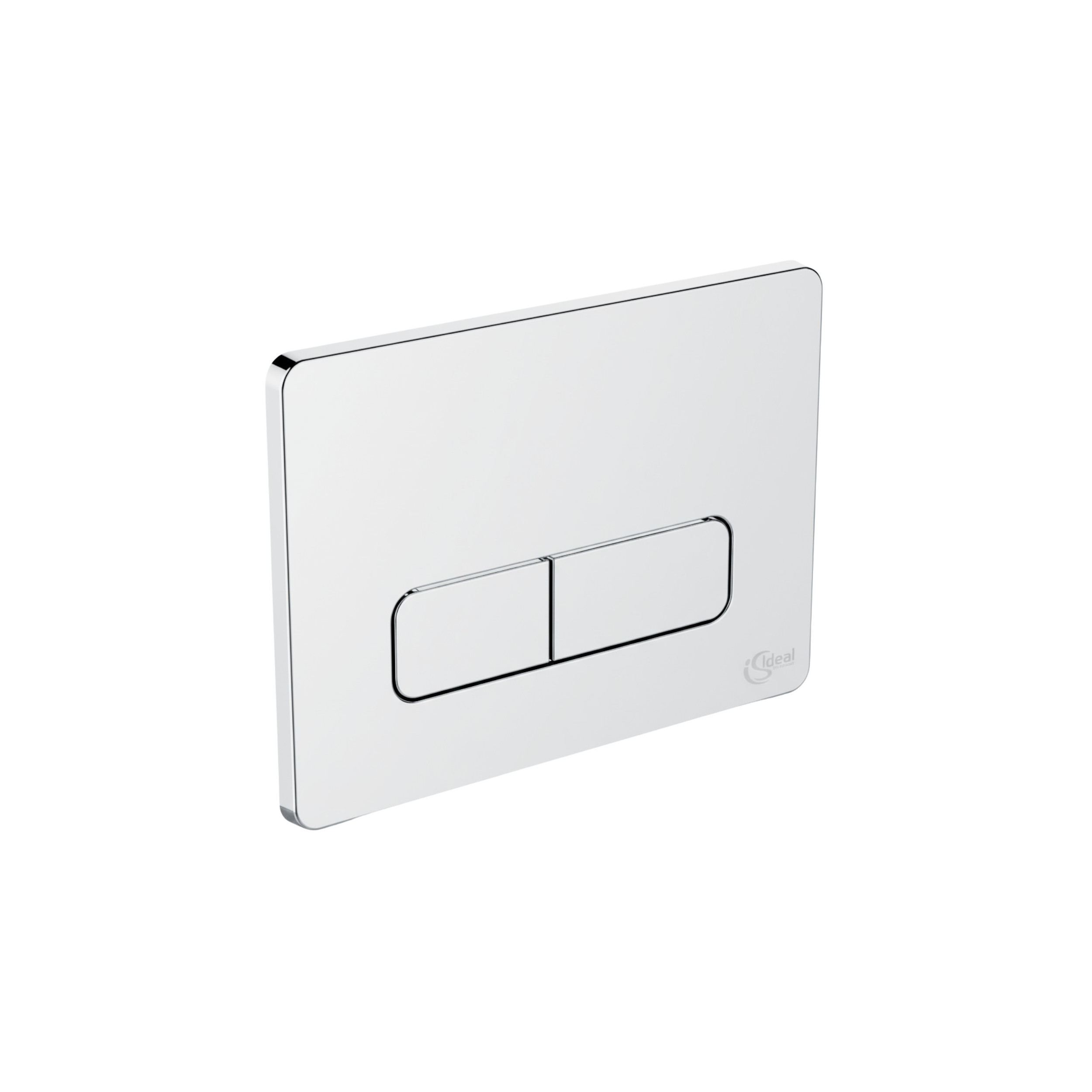 Plaque de commande WC W3709AA Ideal Standard, double touche, chromé