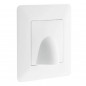 ARTEZO white ZENITECH flush-mounted cable outlet plate. ARTEZO white ZENITECH flush-mounted cable outlet plate.
