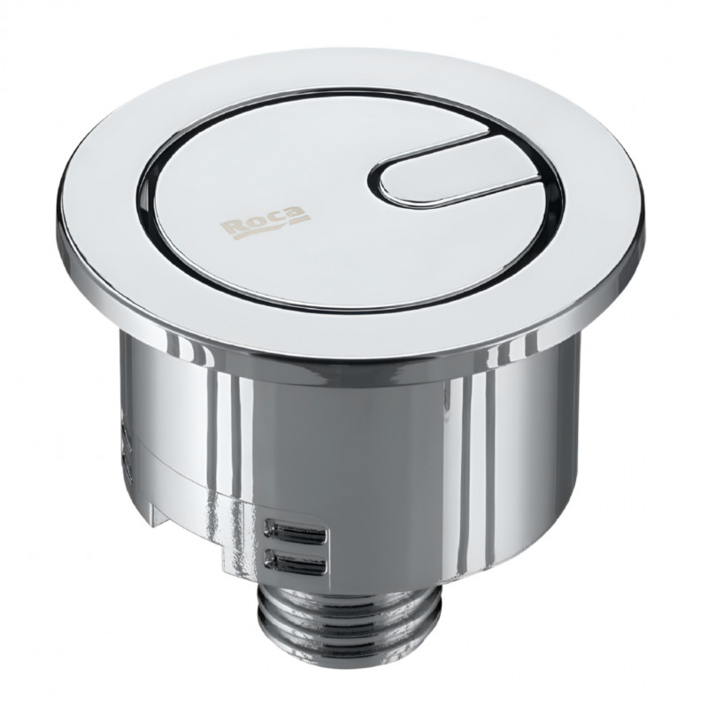 Bouton double poussoir Ø48mm pour mécanisme WC ROCA A822509600