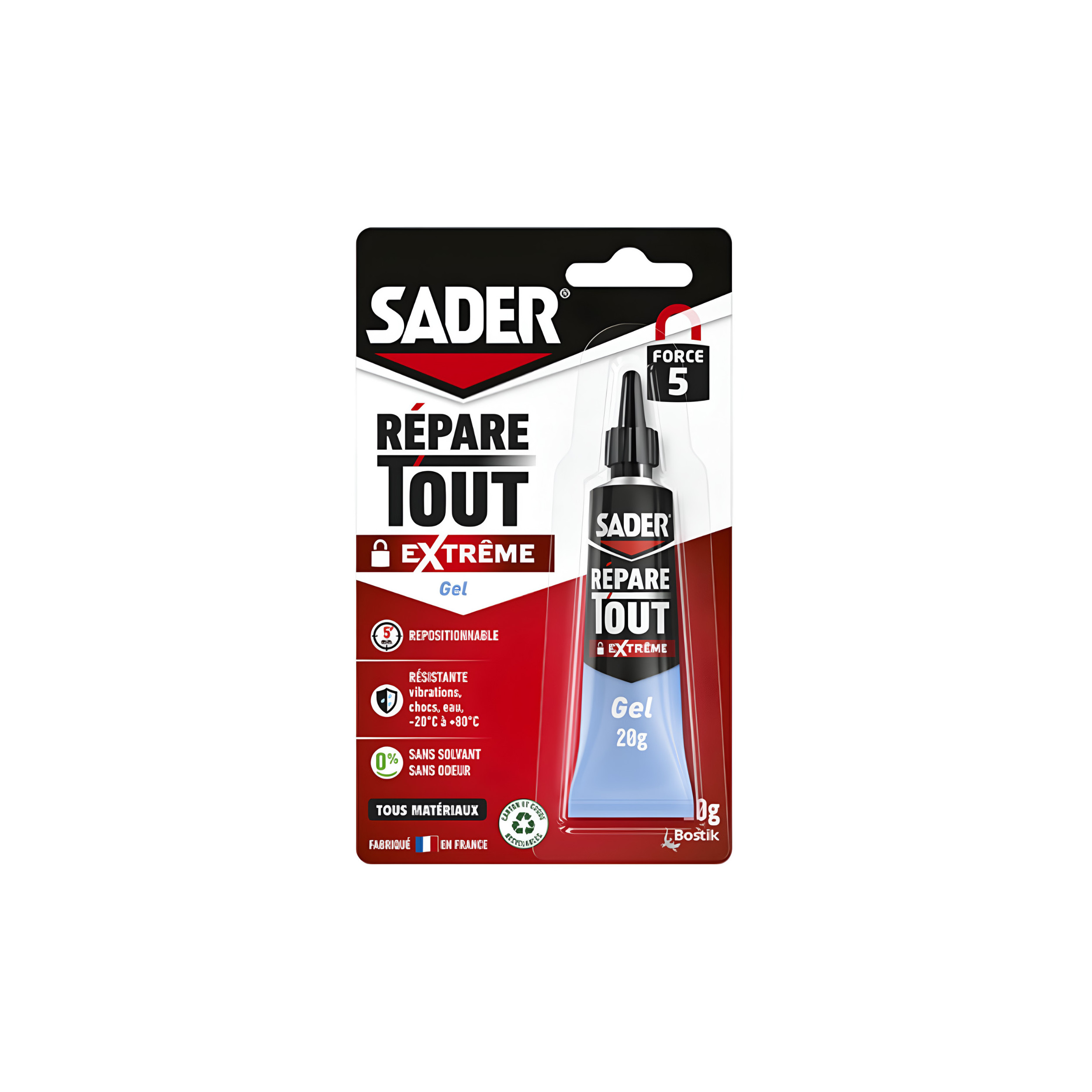 REPARE TOUT EXTREME GEL TUBE 20G - SADER