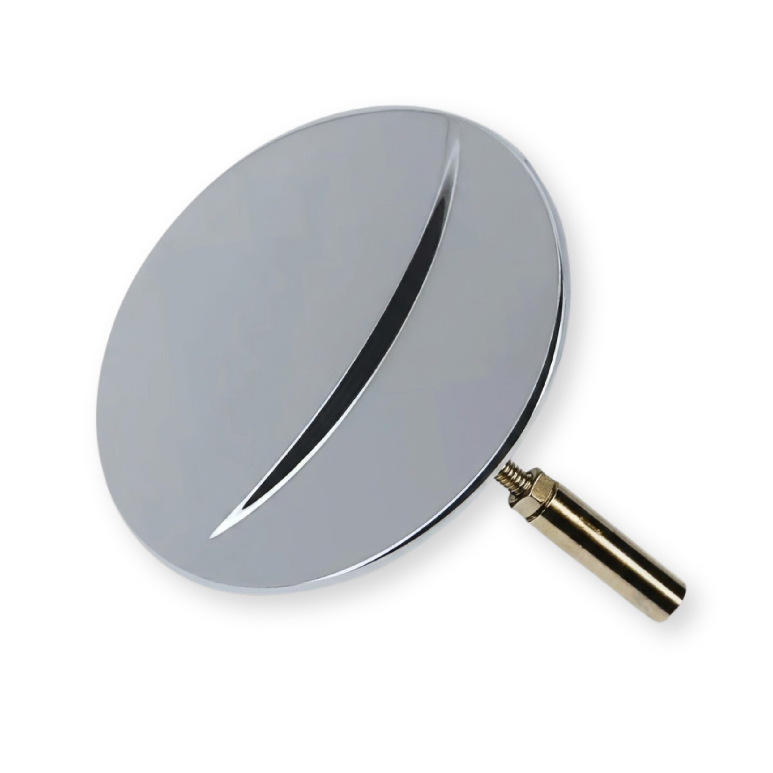 Clapet sourire 70 mm vidage baignoire, réglable 47 à 65 mm, chromé NICOLL 9887806 - Image 1/6