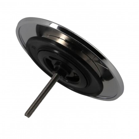 Clapet sourire 70 mm vidage baignoire, réglable 47 à 65 mm, chromé NICOLL 9887806 - Image 4/6