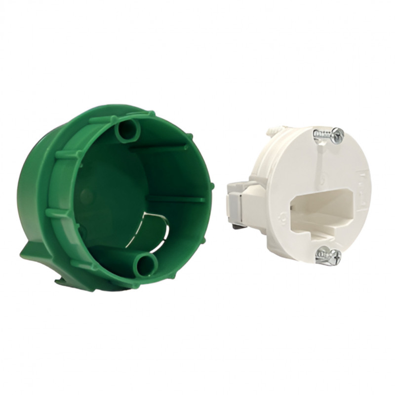 Boîte avec prise pour luminaire à encastrer Boîte avec prise pour luminaire à encastrer