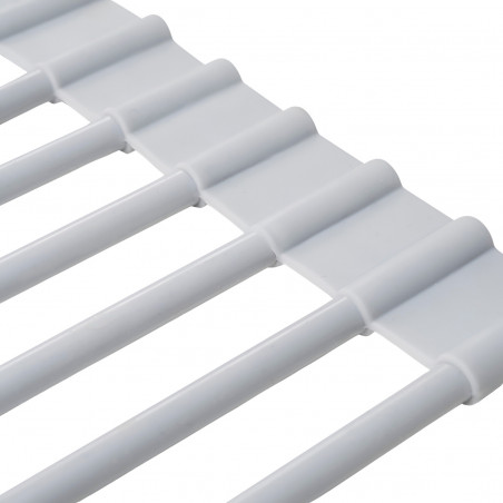 Egouttoir à vaisselle 330x520 mm flexible enroulable en silicone et acier gris EMUCA 8939221 - Image 3/10