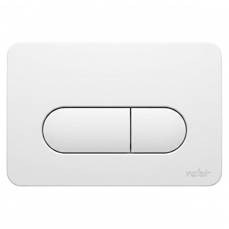 Piastra a doppio flusso Valsir White per Cubik