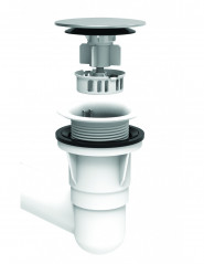 VALENTIN Pediclic Drain without Overflow for Freestanding Bathtub