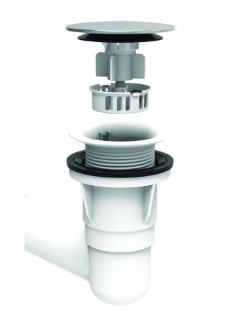 VALENTIN Pediclic Drain without Overflow for Freestanding Bathtub