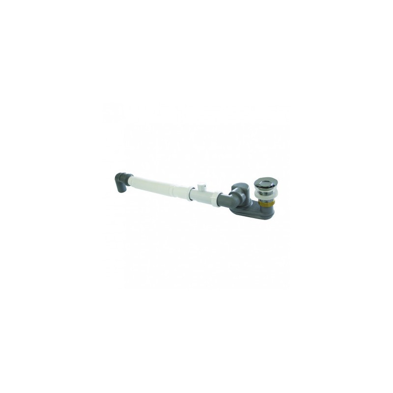 Bathtub drain Clic-Clac VALENTIN with integrated regulator for bathtub without overflow