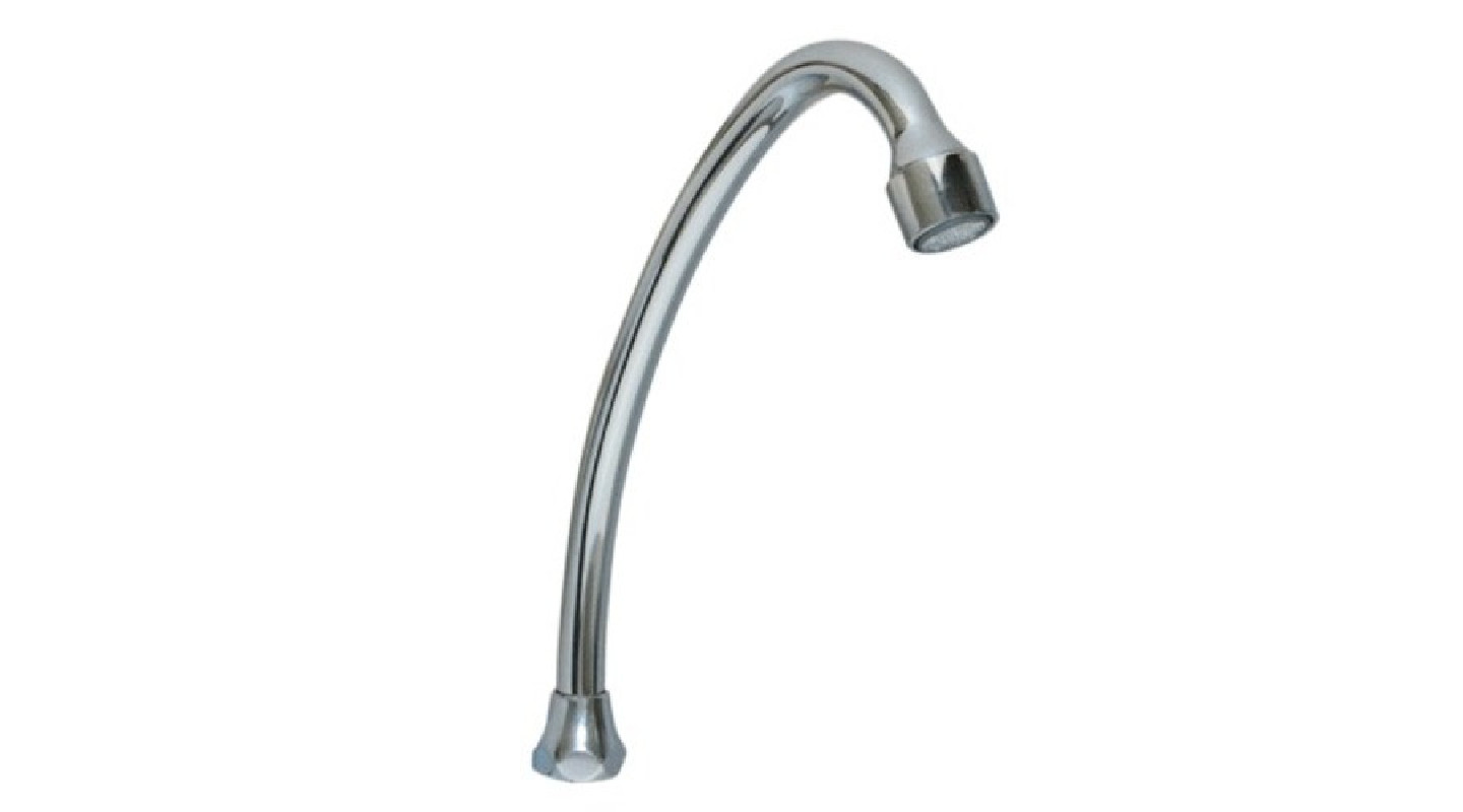 Becco a collo di cigno per rubinetto 15x21 altezza 16cm PRESTO