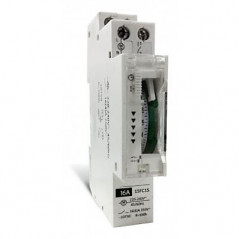 ZENITECH analoge dagelijkse klok voor elektrische schakelkast 150989 - Afbeelding 1/2