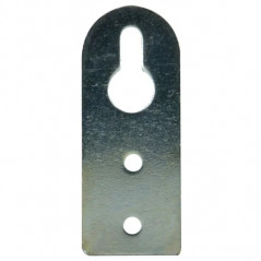 ELEMENTO DE SUJECIÓN H50XL20MM ACERO GALVANIZADO - 2 PIEZAS CQ.10187.2