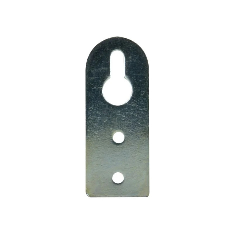 Elemento de sujeción H50xL20mm en acero galvanizado VYNEX 2 piezas con tornillería