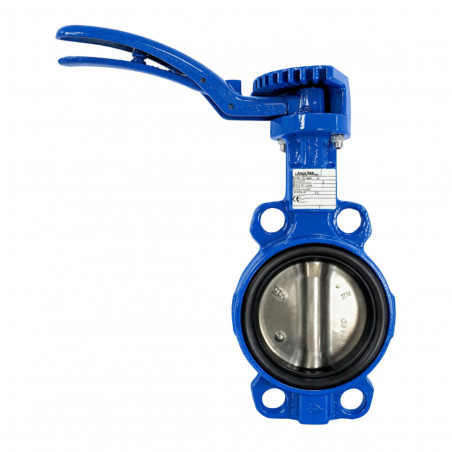 Sylax butterfly valve in cast iron, DN125, PN10/16/ASA 150