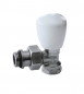 Manual radiator tap in right angle, screw-on 15x21 PETTINAROLI
