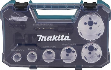 Juego de 6 sierras de corona bi-metal diámetro D-47139