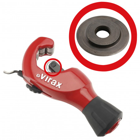Molette de rechange VIRAX pour coupe-tubes diamètre lame 18.5 mm, tous modèles
